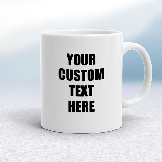 white mug